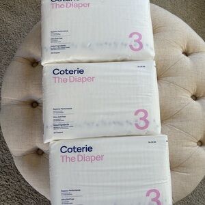 Coterie size 3 diapers